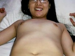 Chinese Girl Enjoying A Small Cock