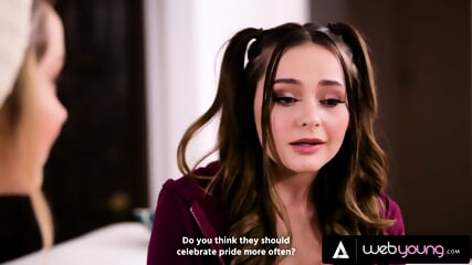 Closeted Lesbian Aften Opal Interviews Newly Out Of The Closet Nikole Nash For The College Newspaper