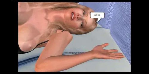 Sleeping Girl Woken Up