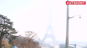 Busty French Babe Enjoys Her First Double Anal Experience   Letsdoeit