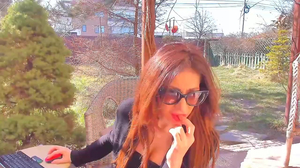 Wonderful Milf Takes Her Titties Out In Public