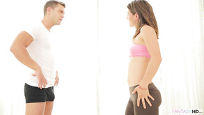 My Lovely Latina Girl Julia Roca Rides Huge Penis