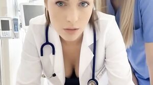 Sexy Doctor Gets A Semen Sample