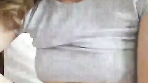 Amateur Petite Teen With Perfect Boobs Teasing On Cam