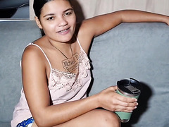 Hot Lovely Brazilian Teen Tempted A Guy To A Hot Anal Fuck When He Came To Buy A Fridge