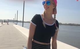 MyDirtyHobby   Pretty Deutsche Babes Are Playing Together On The Beach