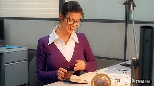 Alexis Fawxs Rough Office Domination In Pantyhose