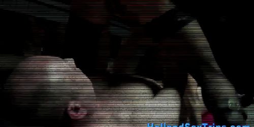 European Whore Takes It In The Ass