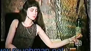 Retro Russian Slut Filmed Her Solo BDSM Work