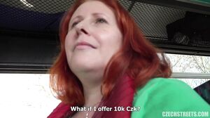 Czech Streets – Luxurious MILF Fucked In A Public Bus
