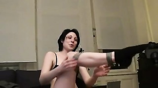 Nice Brunette Shaden With Big Boobs