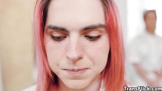 Last Exam Ends With A Foursome For Transgender Nurse!! (Khloe Kay, TS Foxxy)