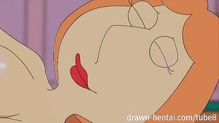 Lesbo Comics   Marge Simpson And Lois Griffin