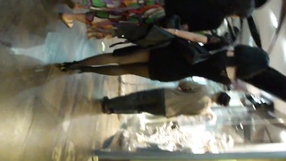 Hot Leggy Chinese Jizz Extractor In Tights And Heels