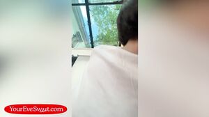 Busty French Sexy Babe Eve Sweet Selfie Hairdresser Roleplay Titty Games