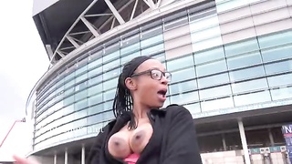 Ebony Amateur Honey  Melanies Public Flashing And Outdoor Sad Exhibitionists