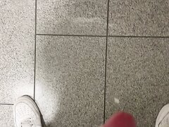 Blowing My Load In The Public Toilets