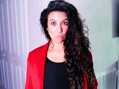 (FAKE) Girl Fulfills Fantasy By Pooping In Trash Can