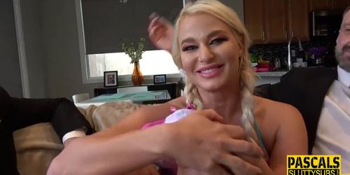 Milf Sub Fisted In 3way