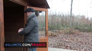 Made In France   Sexy Break With A Hot Blonde Girl During Hunting