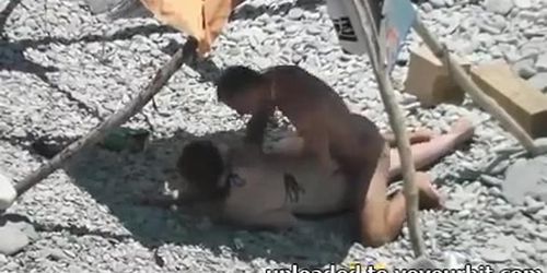 Voyeur On Public Beach Sex