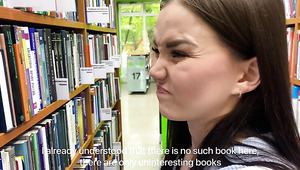 Nerdy Russian Shorty Got A Cumshot On Pussy After Spooning