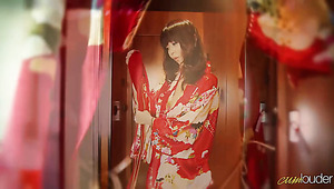 Wondrous Asian Cowgirl Marika Hase Loves Riding Cock After Kissing Her Stud