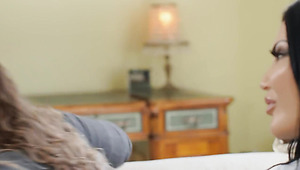 Busty Tanned Brunette Sexpot Is Bent Over As It Is Time For Hardcore Anal