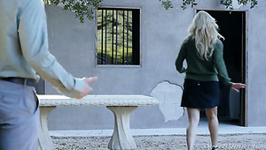 Amazing Blond Head India Summer Is Poked Mish And Doggy Sensually