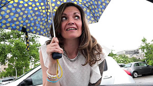 Blonde MILF Wants To Take A Ride But She Has To Pay It All Off