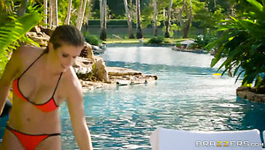 Fantastic And Sexy Beauties Share Dick For Tremendous Threesome Outdoors