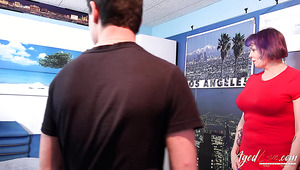 Mature Busty Whore Tigger Flashes Big Boobs And Fucks Doggy For Orgasm