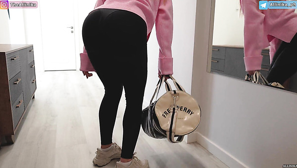 Flexible Russian Teen Given Dick After Morning Workout