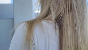 Sexy Buxom Blonde MILF Cheats On Her Hubby Having Fun With A Stranger In The Hotel