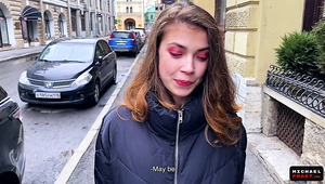 Played Cards With A Picked Up Russian Babe And She Lost Her Pussy To Me