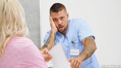 Nursing That Pussy Of Sexy Nurse Babe In Uniform Taylee Wood   Medical Fetish