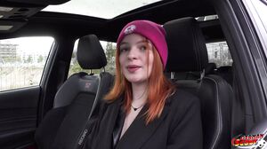 GERMAN SCOUT   Loud First Anal Sex At Pickup Casting With Skinny Redhead Teen Foxy Icegram