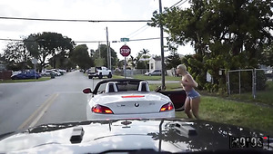 All I Did Was Treat This Sexy Stranger To Ice Cream, And She’s Already Ready For Public Perversion.