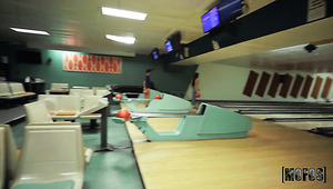 All The Friends Are Watching Us Fuck While They Are Bowling