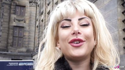GERMAN SCOUT   REAL DUTCH GIRL KITANA ROUGH ANAL FUCK AT STREET PICKUP CASTING   Anal