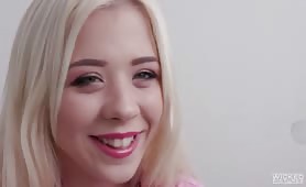 Petite Russian Blonde Cutie Does Anal Sex And She Likes It