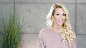 Jessica Drake   Gorgeous Blonde MILF In Old And Young Movie With Cumshot