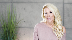 Jessica Drake   Gorgeous Blonde MILF In Old And Young Movie With Cumshot