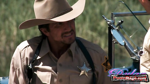 Darkhaired Babe Porn Star On All Fours And Facial In Retro Group Sex