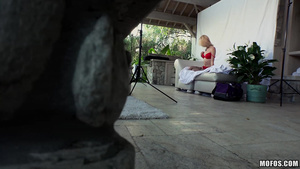 Model Haley Reed Gets Fucked In Slutty Fishnet Stocking.