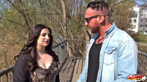 GERMAN SCOUT   Fleshy Young Cutie Elisa Cheat BF And Street Casting