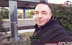 Curvy German Blonde Gets Picked Up In Public And Fucked