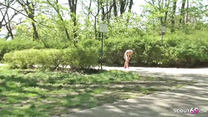 GERMAN SCOUT   Fitness Young Girl Talk To Crazy Ass Fucking Casting Screw