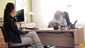 Kinky Man Fucks Young Brunette After Licking Her Ass In The Office