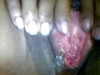 Peruvian Chick Rosita Showing Her Creamy Pussy